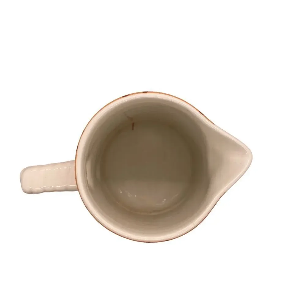 Tiffany & Co Vintage Este Ceramiche Plaid Pitcher Christmas Made in Italy
